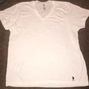 men’s white ralph lauren tee shirt!